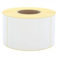 101x149 Gloss White Labels 40mm Core